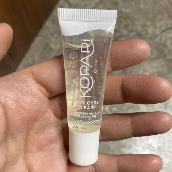 Kopari Lip Glossy Clear .35oz New Lip Gloss - Picture 3 of 3